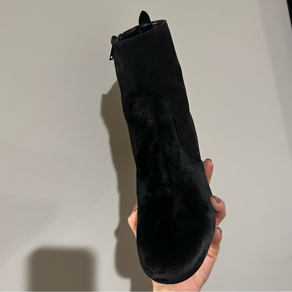 COACH Black Boots with Embellished Heel - Picture 9 of 14